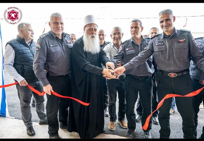 افتتاح محطة الاطفاء والانقاذ في بيت جن